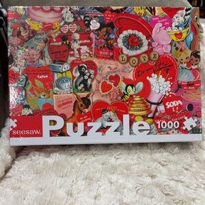 Valentine's Day Collage Puzzle - 1000 Pieces